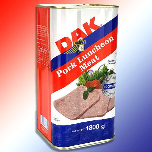 DAK Danish Pork Luncheon Meat Giant 1800g Tin for £6 delivered @ Yankee Bundles
