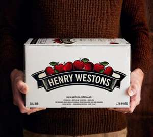 10l henry westons vintage still cider £29 + £4.99 delivery @ Westons Cider