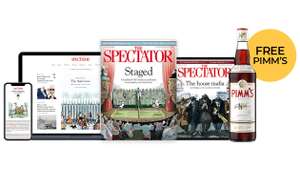 10 Issue Subscription to The Spectator + Free bottle of Pimms £4.95 at The Spectator Magazine