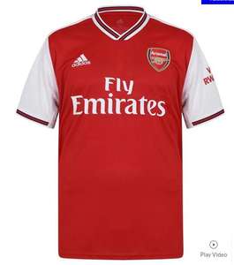 ADIDAS Arsenal Home Football Shirt 2019/2020 Seniors £15 + £4.99 delivery at Sports Direct