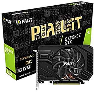 Palit GeForce GTX 1660 StormX OC 6 GB GDDR5 Graphics Card £205.69 at Amazon EU (UK Mainland)