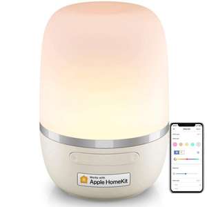 Meross LED RGB Night Light Works with HomeKit, Alexa, Google Assistant & SmartThings - £10.49 With Voucher - Sold by Meross Home EU / Amazon