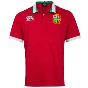 '50% off' British Lions jerseys & T-shirts - eg Men's short sleeve £37.49 delivered @ Welsh Rugby store