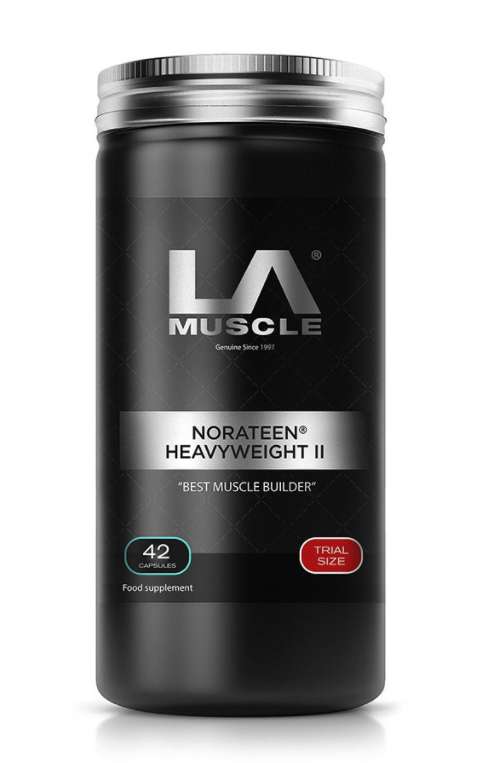 FREE 7 day Trial of LA Muscle Norateen Heavyweight II (42 tablets) - Just pay £7.99 postage @ La Muscle