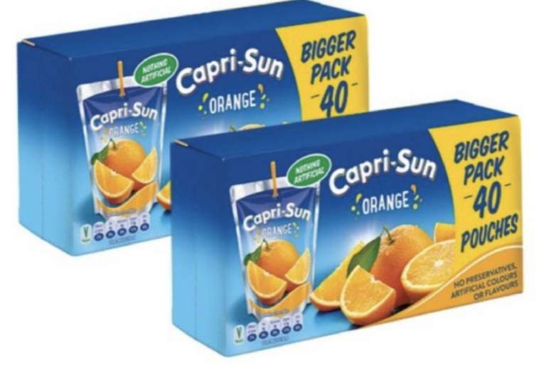 2 For £15 on 40pk of Capri Suns @ Farmfoods