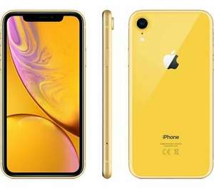APPLE iPhone XR - 64 GB, Yellow (Opened – never used) - £361.63 with code @ eBay / Currys Clearance