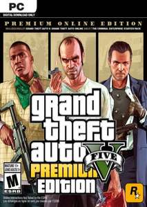 Grand Theft Auto V 5 (GTA 5): Premium Online Edition PC £6.99 at CDKeys
