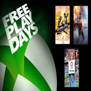 Xbox Free Play Days - Battlefield 1, Olympic Games Tokyo 2020, Cobra Kai