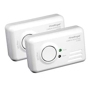 FireAngel TCO-9BQ Carbon Monoxide Alarm, 2 Pack, £19.99 (+£4.49 Non Prime) @ Amazon