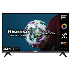 Hisense H40A4GTUK40 Inch Full HD Smart DLED TV £269 with code @ Hughes