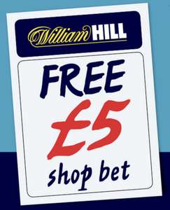 £5 Over The Counter Bet @ William Hill - In Daily Star paper (90p)