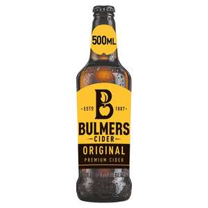 Bulmers Original Apple Cider £1 for 500ml bottles instore @ Home Bargains (Ashton Under Lyne)