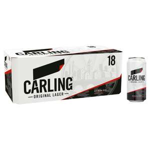 Carling Lager 18 x 440ml £11 instore @ Jacks