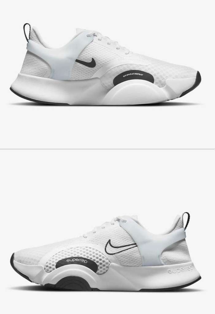 nike training superrep go trainers in cream