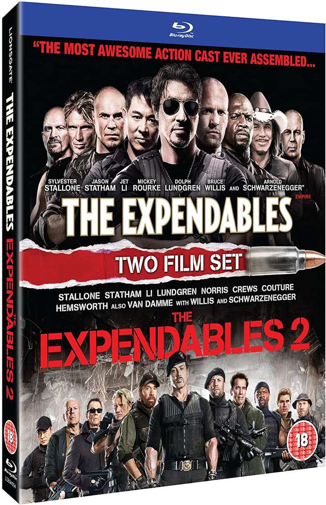 The Expendables The Expendables 2 Blu Ray £2 40 Delivered Rarewaves Hotukdeals