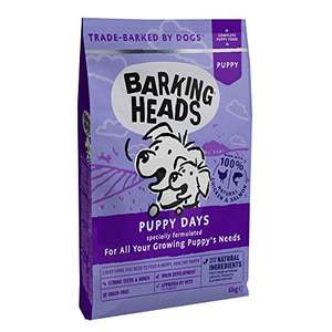 Barking Heads puppy food 6kg - £16.80 (+£4.49 nonPrime) Amazon