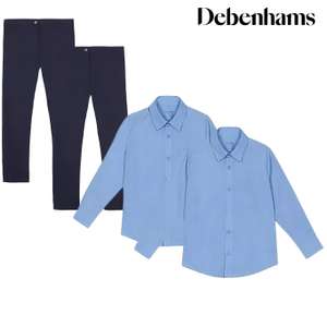 School Uniform from just £2.10 + Free next day delivery using code at Debenhams