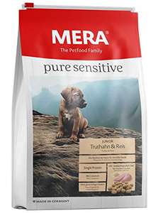 12.5kg MERA pure sensitive Junior Turkey and Rice Puppy Food, Dry Food £10.63 (+£4.49 nonPrime) Amazon