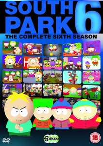 South Park - Season 6 (re-pack) dvd £2.44 (+£2.99 non prime) @ Amazon