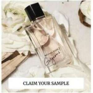 Free Michael Kors Gorgeous Perfume sample from Cosmopolitan website SoPost