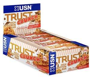 2 boxes (12 x 60g) of Usn Crunch protein bars - £24 (+£2.99 Delivery) with code @ Holland and Barrett
