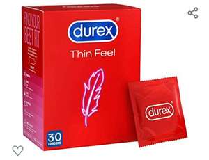 Durex Thin Feel Bulk Condoms, Pack of 30 (Packaging May Vary) £10.59 (+£4.49 nonPrime) Amazon