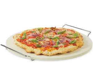 Gardenline Pizza Stone With Handles £6.99 + £2.95 at Aldi online