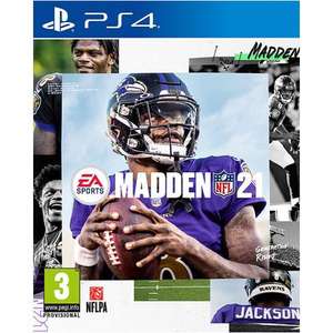 Madden NFL 21 [PS4] - £7 instore at Smyths Toys (Stockton)