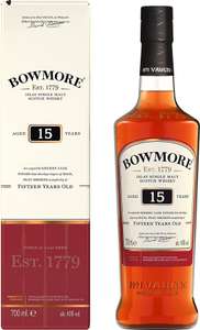 Bowmore 15 Year Old Single Malt Scotch Whisky, 70cl - £28 @ Amazon