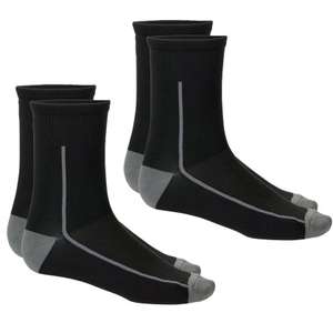 Boardman Mens Socks - Grey (2 Pairs) S/M + Free £5 e-voucher (new accounts) - £4 (Free click & collect) @ Halfords
