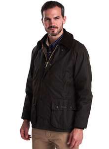 Barbour Classic Bedale Wax Jacket Olive £129.05 @ Griggs