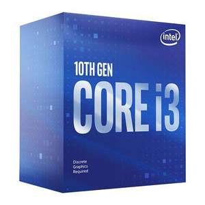 Intel 4 Core i3 10100F Comet Lake CPU/Processor, £76.98 delivered at Aria PC