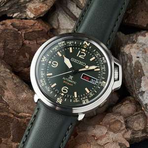 Seiko Prospex SRPD33K1 SS Auto Green Dial Strap Compass £239.40 at Chapelle Jewellery