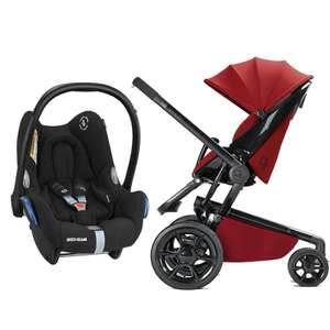 Baby Pushchair 2in1 Cabrio Travel System-Red Rumour £399 at Kiddies Kingdom