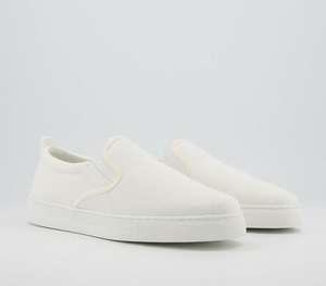 Office Cane Canvas trainers in off white for £12 click & collect using code @ Office