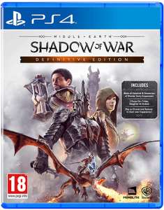 Middle Earth: Shadow of War Definitive Edition (PS4) £12.85 Delivered @ Base