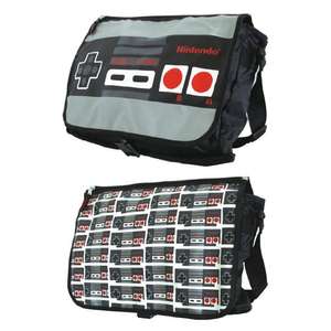 Nintendo Classic NES Controller Reversible Flap Messenger Bag £16.08 (Prime) + £4.49 (non Prime) at Amazon