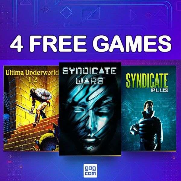[PC] Ultima Underworld 1&2, Syndicate Plus & Syndicate Wars Free To Keep @ GOG