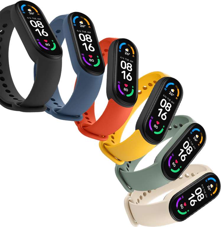 Xiaomi Mi Band 6 Activity Bracelet, Fitness Tracker, SPO2, Heart Rate Monitor - £22.99 + £4.90 Delivery @ Xiaomi UK