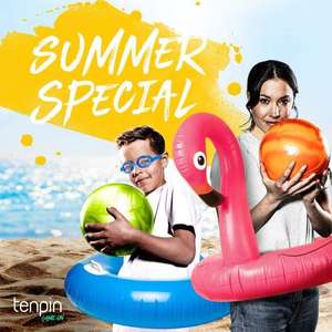 Summer Special - A Game of Bowling & A Small Burger Meal For Only £5 @ TenPin