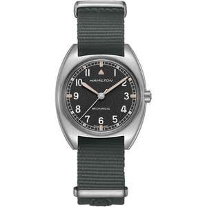 Hamilton Men's Khaki Pilot Pioneer RAF Mechanical Watch H76419931 with code £583.20 @ Francis & Gaye