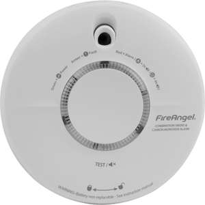 FireAngel Combination Optical Smoke and Carbon Monoxide Alarm SCB10-R £26 @ Toolstation