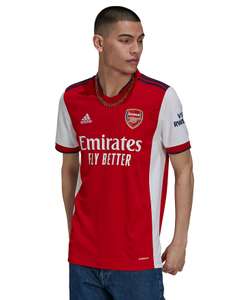 adidas Arsenal FC Mens 2021/22 Short Sleeve Home Replica Shirt £52 with code (Free Collection) @ Jacamo