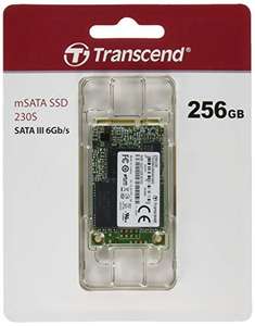 Transcend 256GB SATA III 6Gb/s MSD230S mSATA SSD 230S SSD Up to 530/400 MB/s - £34.60 @ Amazon