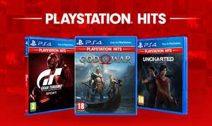 PlayStation Hits - £7.99 each - Horizon Zero Dawn, God of War, Uncharted & More + Detroit Become Human £9.99 @ Smyths Free Click & Collect