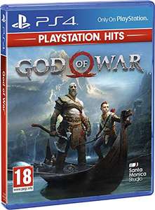 (PS Hits PS4) God Of War/ Uncharted 4: A Thief's End £7.99 Each/ The Last of Us Remastered £7.97 (+£2.99 Non Prime) @ Amazon