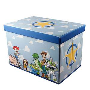 Disney Toy Story / Disney Princess Collapsible Ottoman are £10 (Free Click & Collect) @ Dunelm