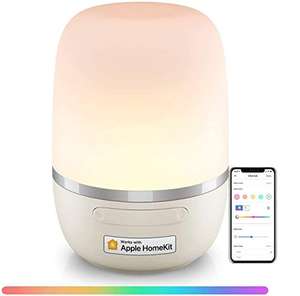 Meross LED Night Light Compatible with HomeKit/Alexa/Google Assistant/SmartThings £5.99 (apply £15 voucher for this price) @ Amazon