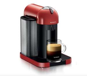5 x Nespresso Vertuo Coffee Machines (Red / Black) + 200 coffee capsules for £102.40 delivered @ Nespresso