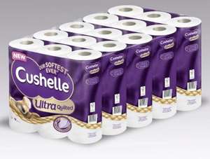 Cushelle Ultra Quilted 5 x 9 pack (45 rolls) £13.18 instore @ Costco Warehouse